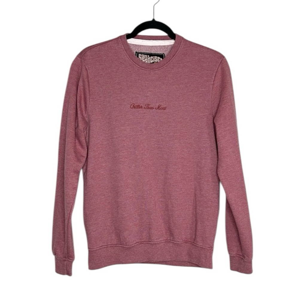 Chiller than Most embroidered sweatshirt size small